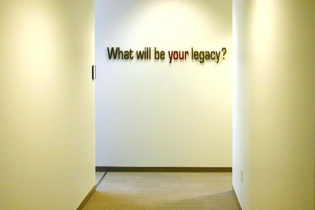 interior sign metal, office sign, wall sign, indoor sign
