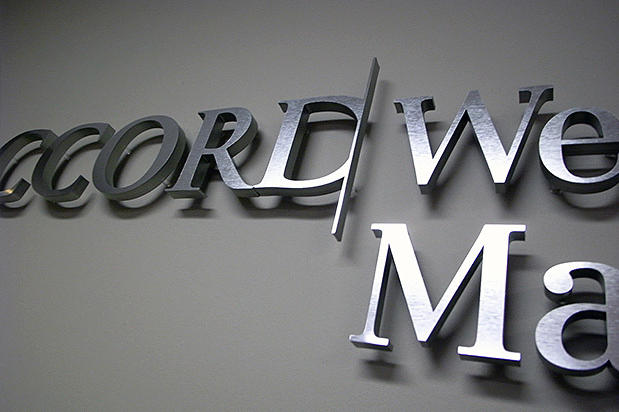 OFFICE DESIGN 3D SIGNS, Wall mirror office 3d sign, donor wall sign