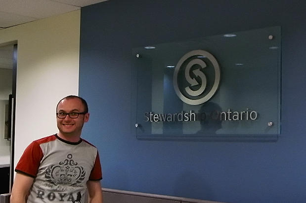 office 3d sign for corporate office mirror plate the wall