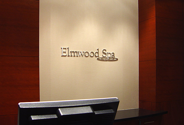 3d SIGNS, wall sign, metal signage system, installed on the wall