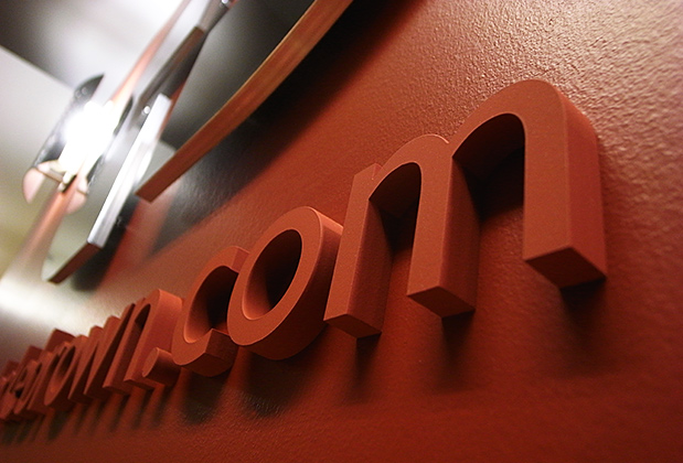  METAL SIGN WITH 3D LOOK, Wall mirror office 3d sign, donor wall sign