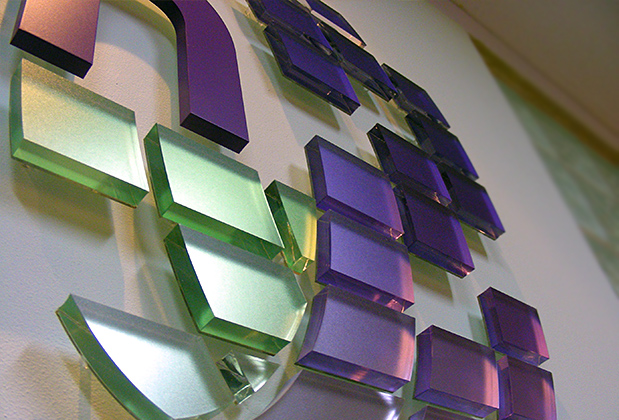 Office Signs, 3d Signs, Pastel Ice Metallic Signs, small business spaces and large scale corporations