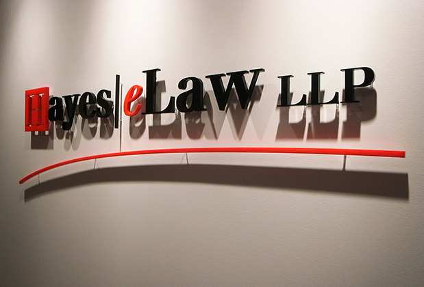 Custom Office design corporate logo sign ,Mr. Mark S. Hayes, Hayes | eLaw LLP

, corporate office look, we can design your office space