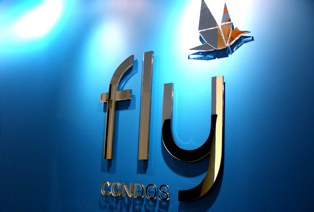 art signs office signage 3d metal sign installed in corporate office of Health agency Canada
