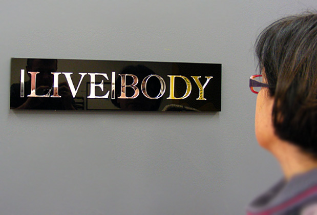 Wall Mirror 3d Sign