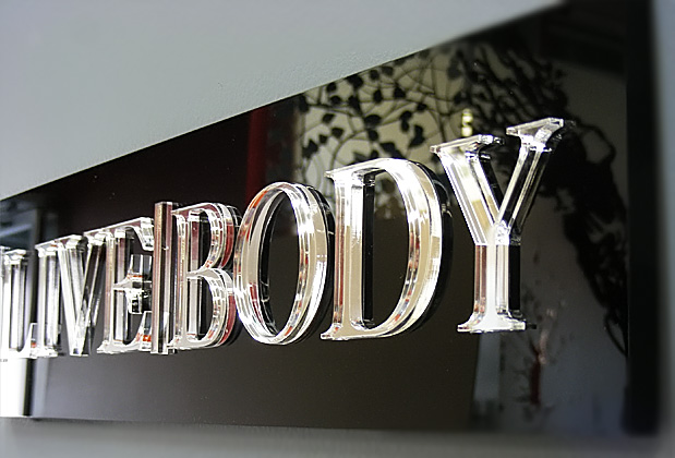 3d Mirror Mirror Wall Sign