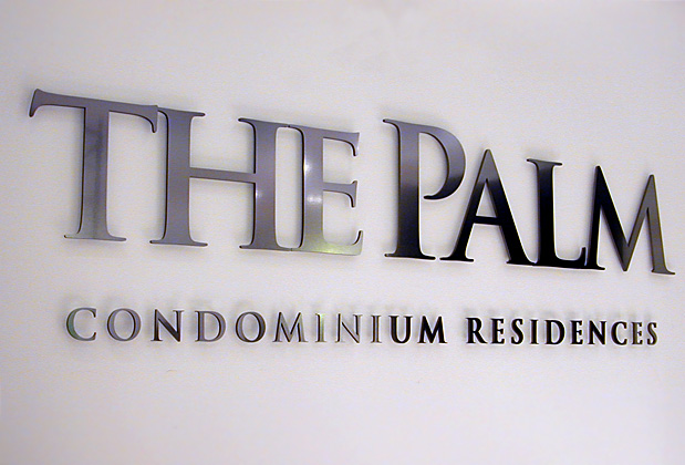 art signs office signage 3d metal sign installed in corporate office of Health agency Canada