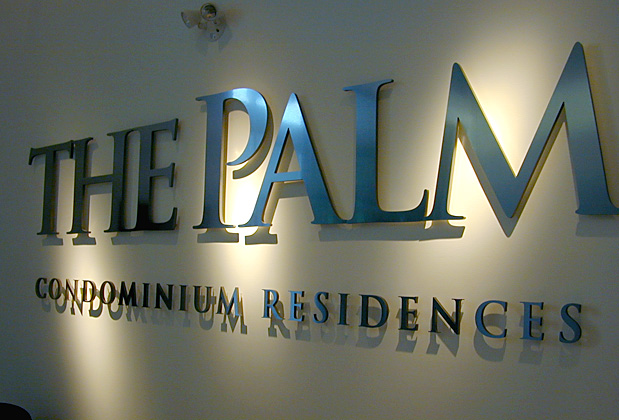 art signs office signage 3d metal sign installed in corporate office of Health agency Canada
