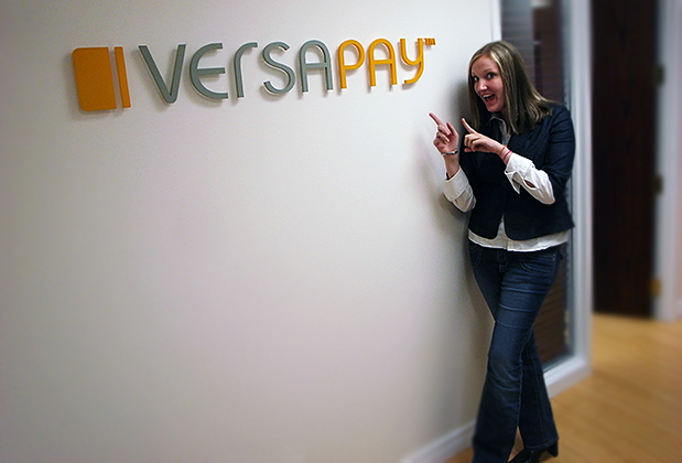 3d sign at ArtSigns, VersaPay Corporation is a 100% Canadian owned and operated national financial transactions services provider